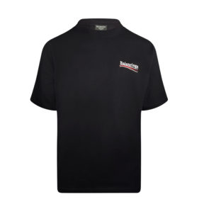Balenciaga black wave emroided